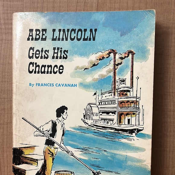 Paperback “Abe Lincoln - Gets His Chance” by Frances Cavanah - Picture 2 of 16